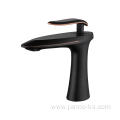 Oily Bronze Bathroom Faucet, Single Hole Faucet Mixer